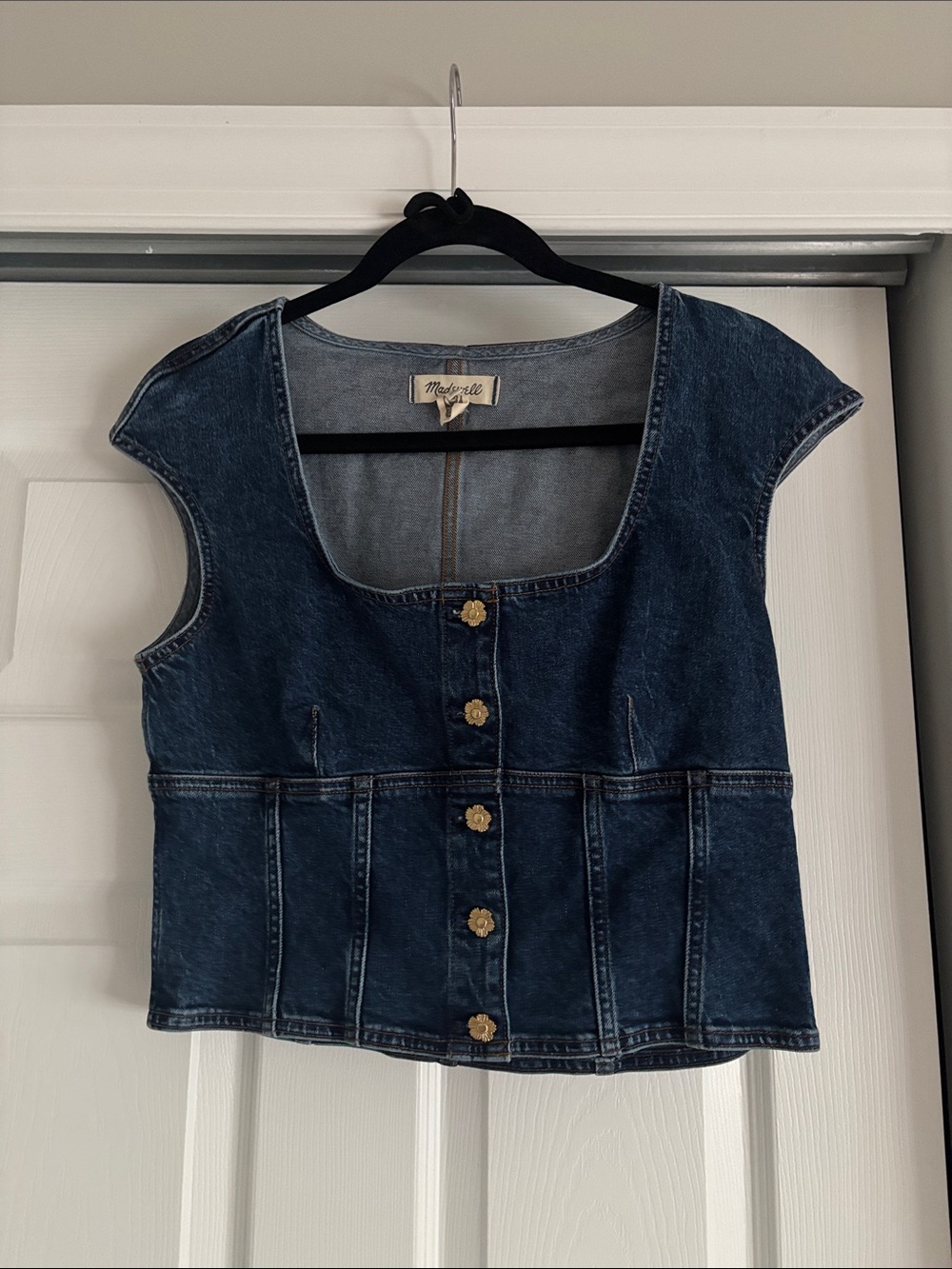 Madewell Denim Top